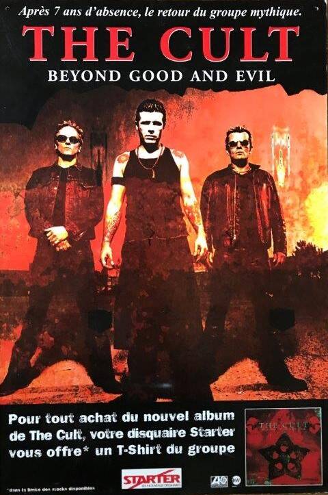 large French promo display