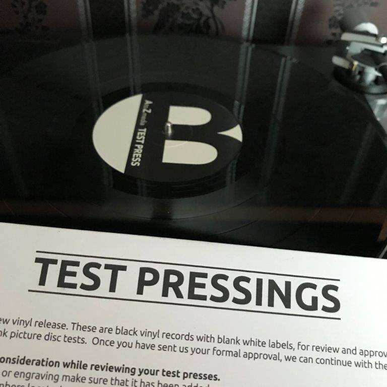 USA BBQLP 2065 test pressing AtoZ Media