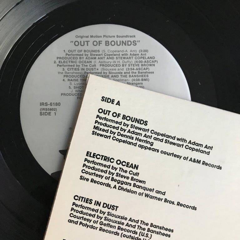 Electric Ocean (OST-Out of Bounds promo) LP USA IRS6180 demo version