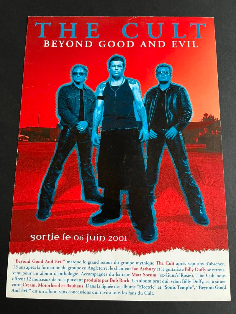 French A4 promo sheet