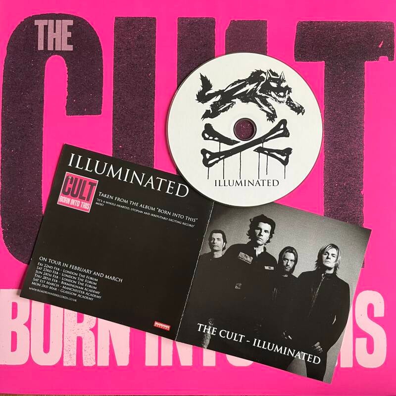 UK 1-track promo w/sticker