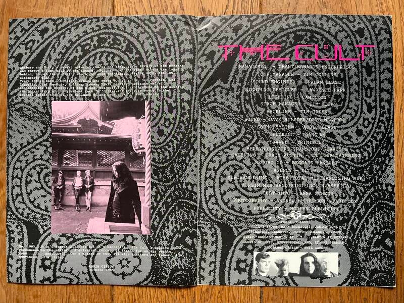 UK Tour Programme