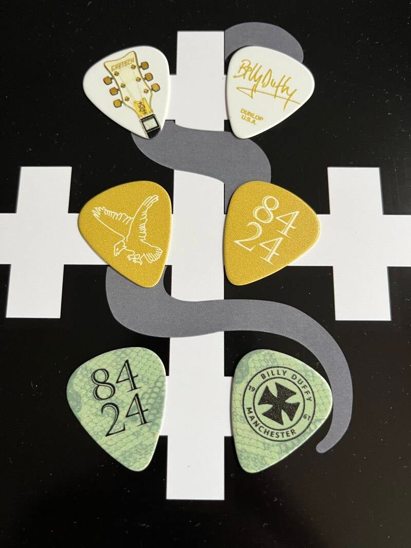 BD guitar pic set