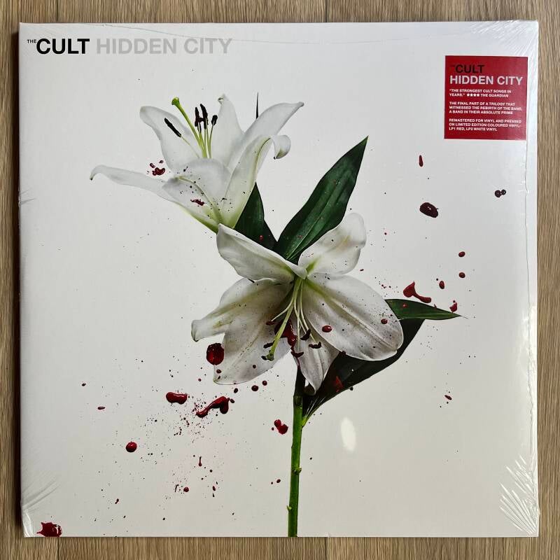 white + red vinyl