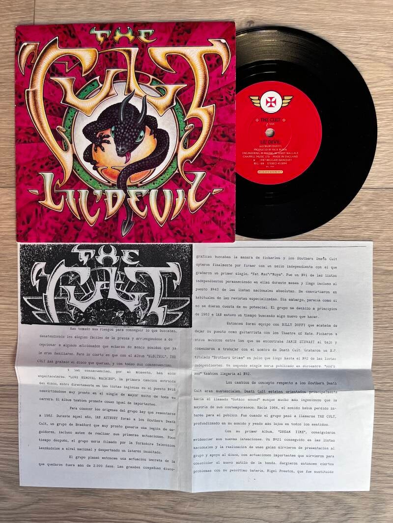 SPA 109 081 German release with Spanish infosheet