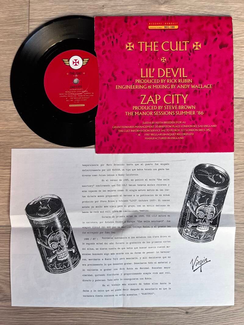 SPA 109 081 German release with Spanish infosheet