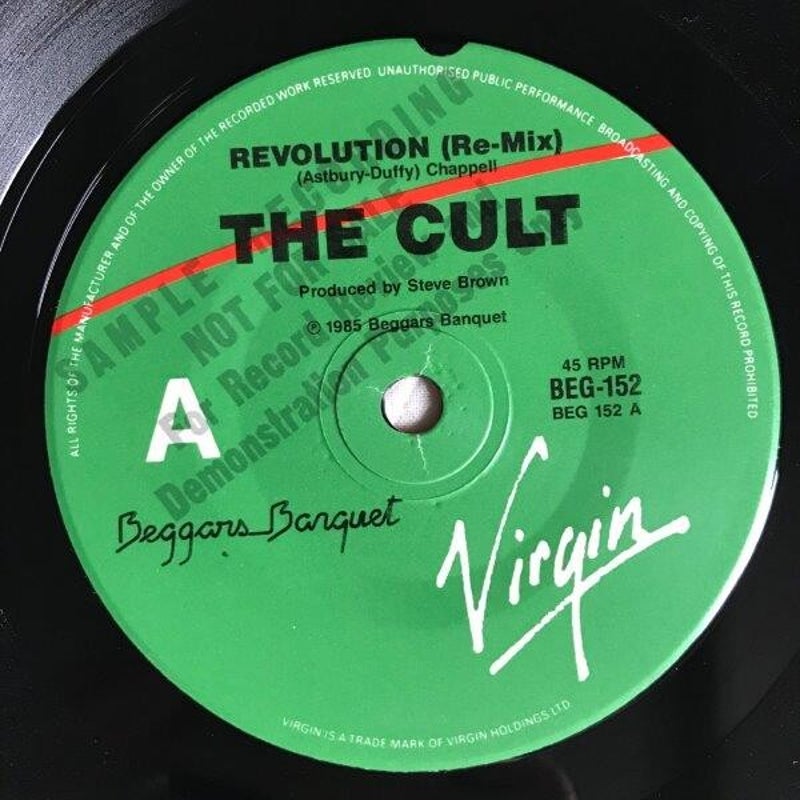 AUS BEG152 stamped promo, pic sleeve ltd ed.