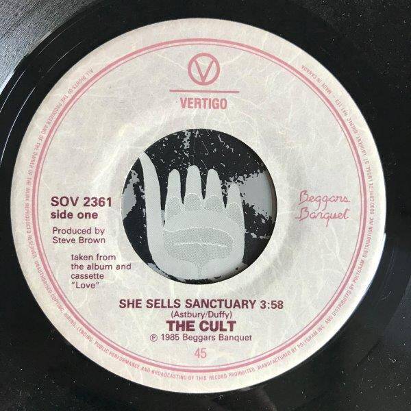 CAN SOV 2361 silver picture sleeve