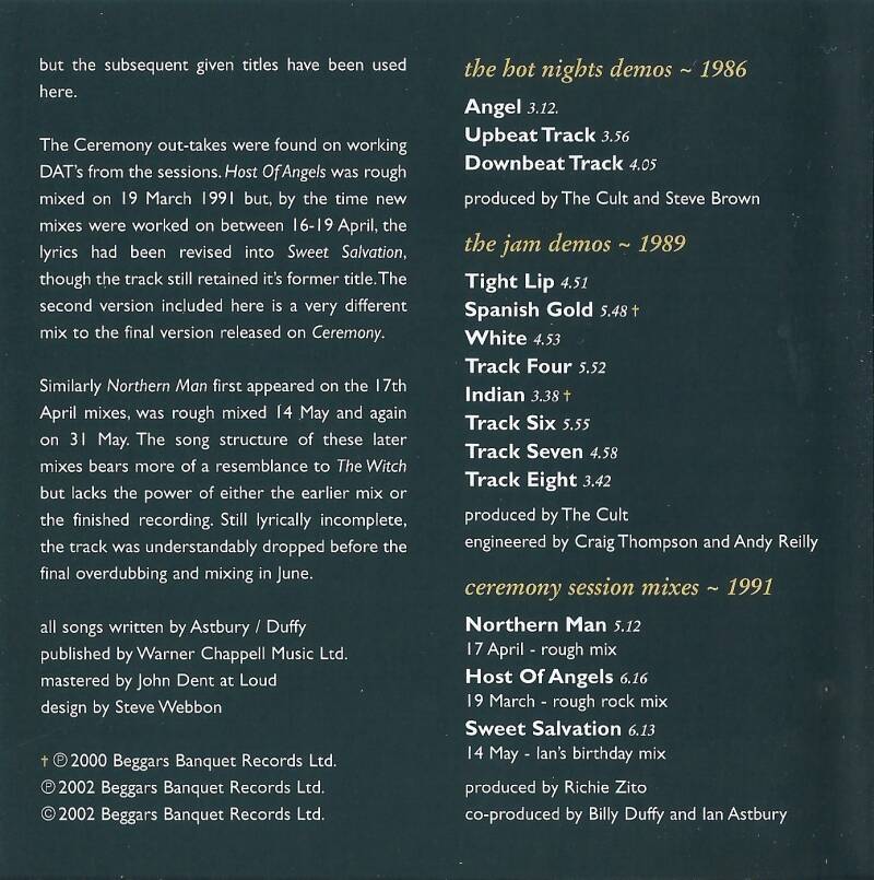 Demos and outtakes