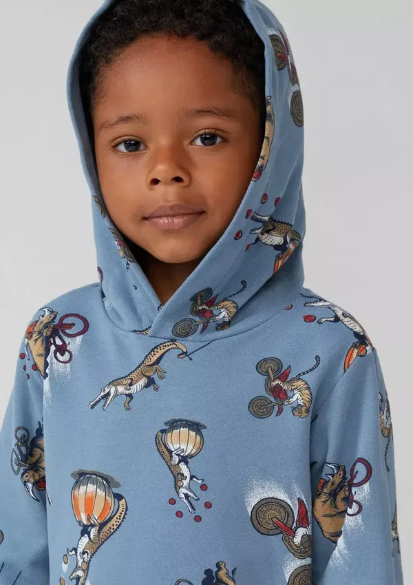 Hoody met dieren