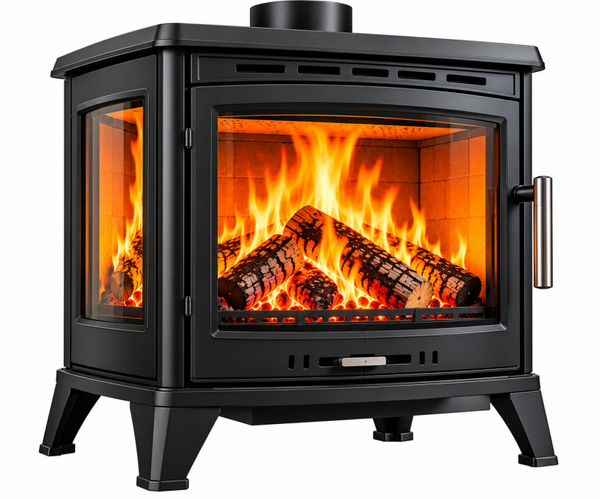 Poêle à bois haute performance – 12 kW