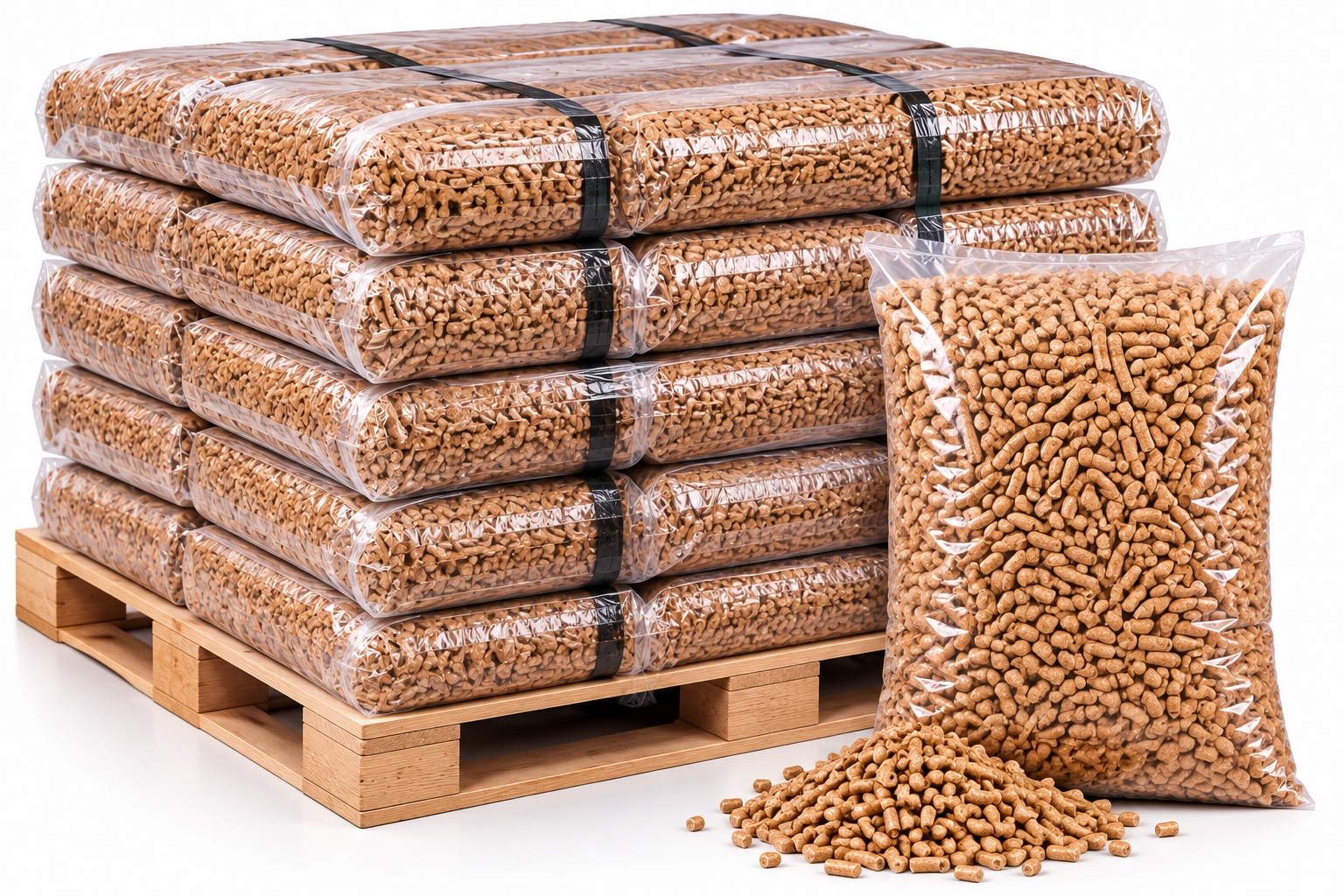 Granulés de bois Premium – Sac 15 kg
