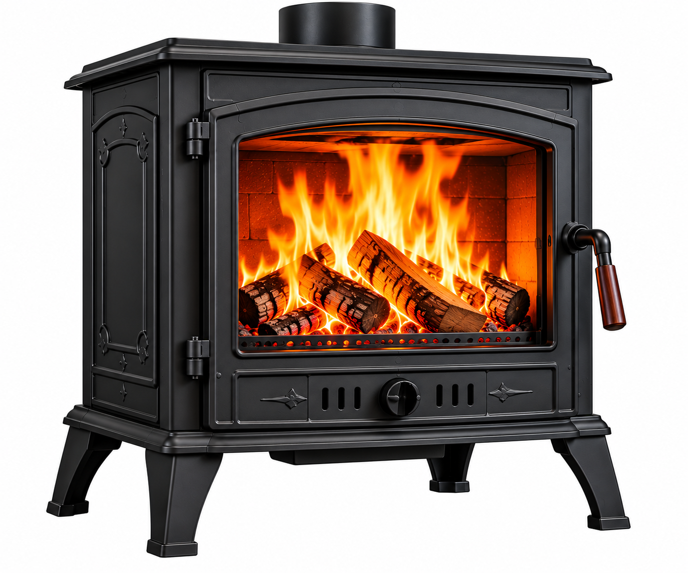 Poêle à bois classique 12 kW