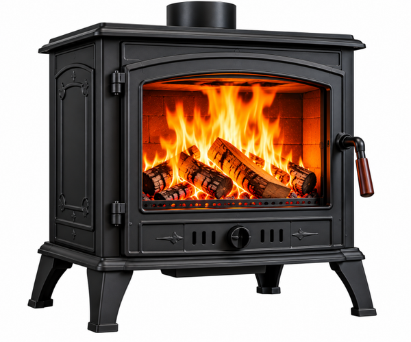 Poêle à bois classique 12 kW
