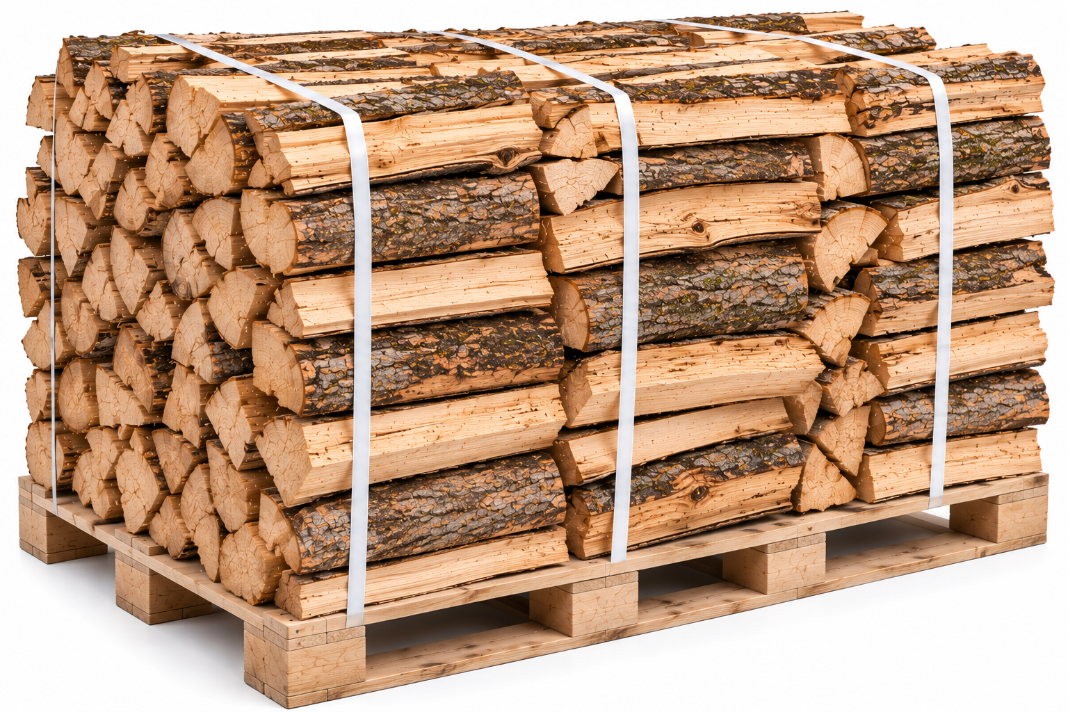 Bois de chauffage – 45 cm – fagots – 2 stères – 1,60 m³