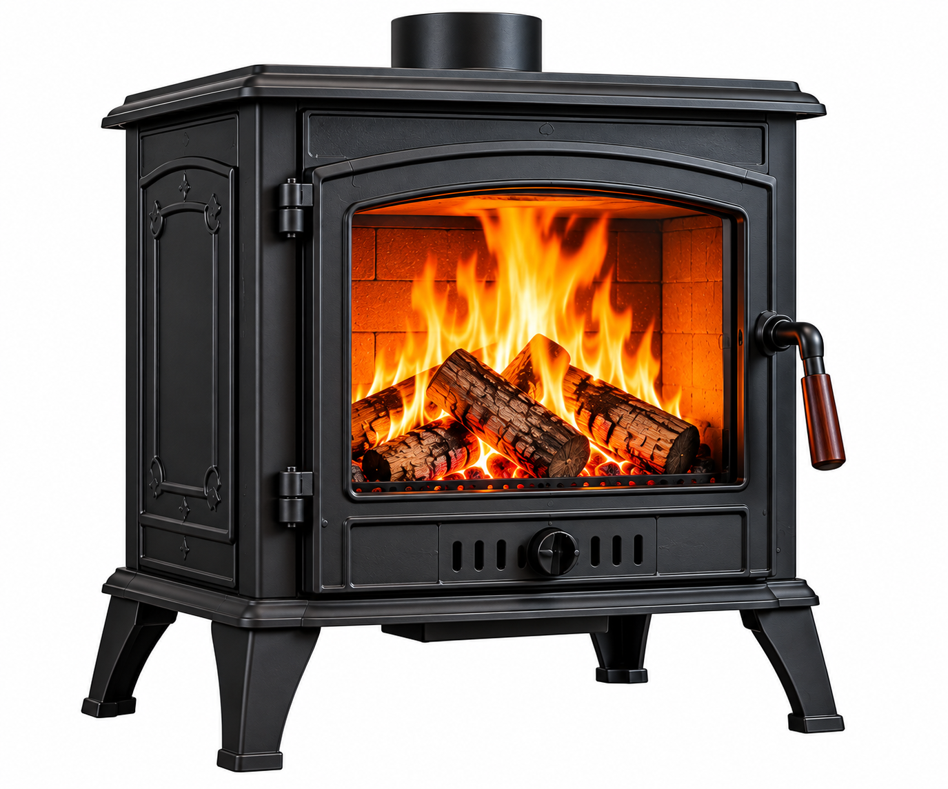 Poêle à bois classique – 7 kW
