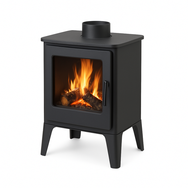 Poêle à bois 8 kW – grande vitre