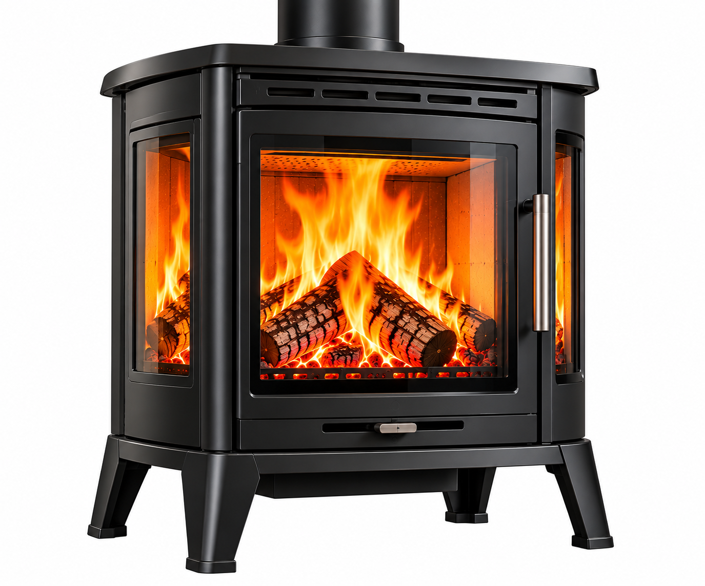 Poêle à bois haute performance – 7 kW