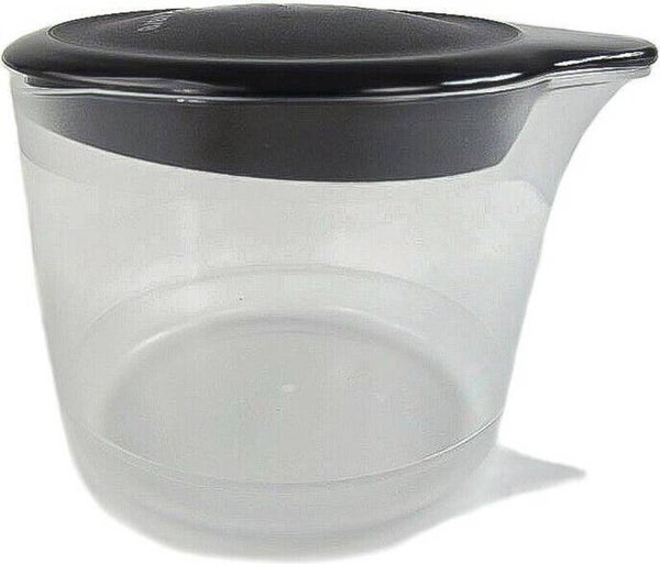 Tupperware suiker / melk kannetje zwart