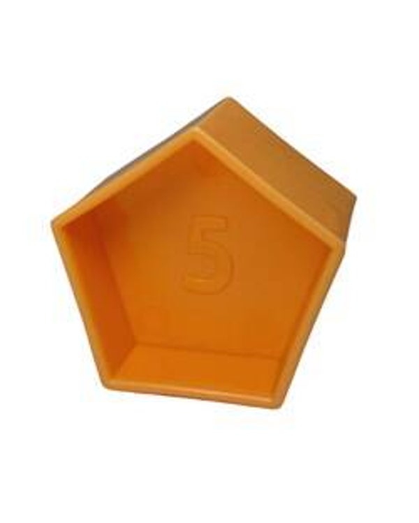 Blokje Hollebol Pentagon nr 5 mango