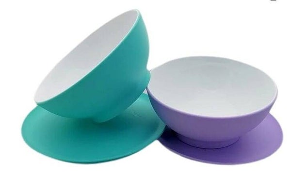 Tupperware Allegra Allegra Dessertschaaltjes in mint en lila 275 ml (2)
