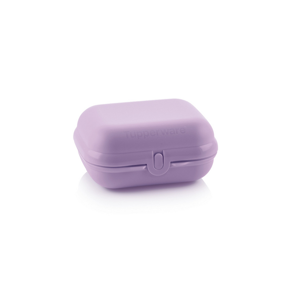 Tupperware Eco+ Smartclip Medium groot paars, opdruk sun