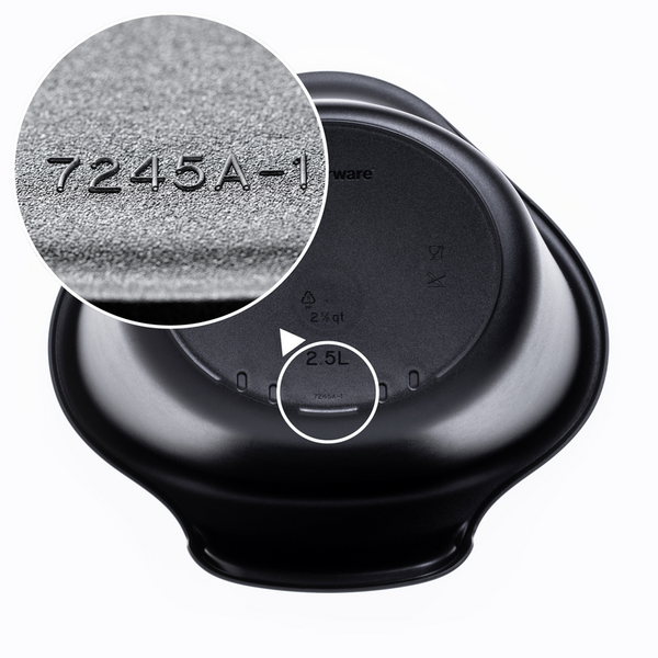 Tupperware bak multidriehoek / adretto D166