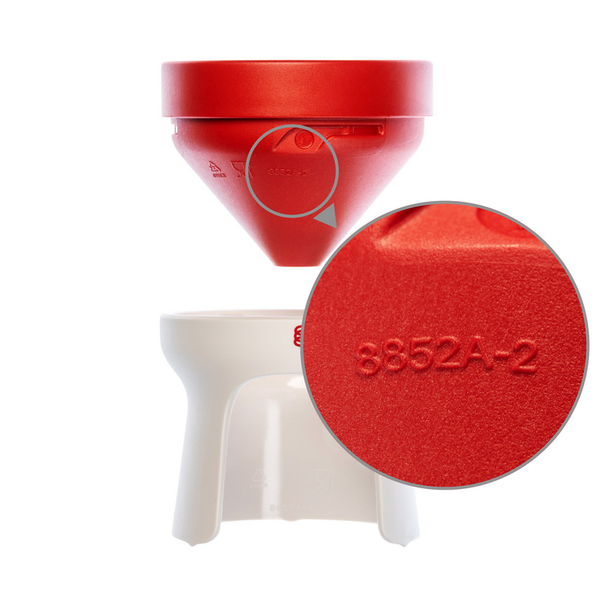 Tupperware behuizing en spaghetti-inzet voor Zoodelino / Handy Spirilizer (D245)