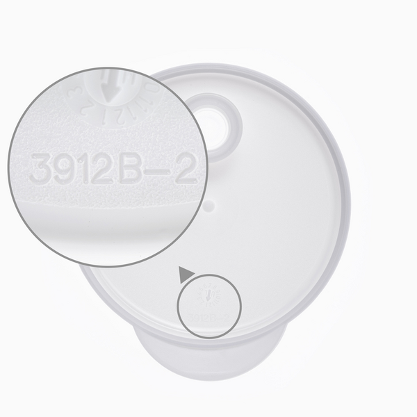 Tupperware deksel Rietjesbeker