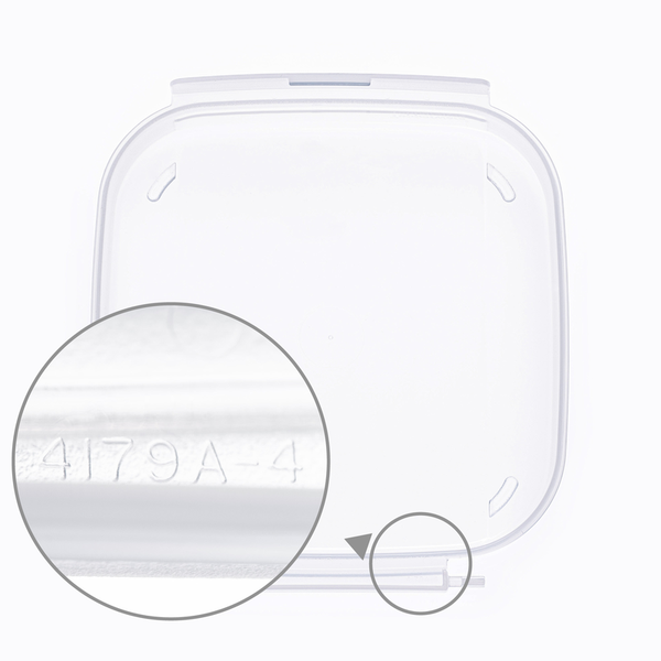 Tupperware Tuppertop Deksel vierkant