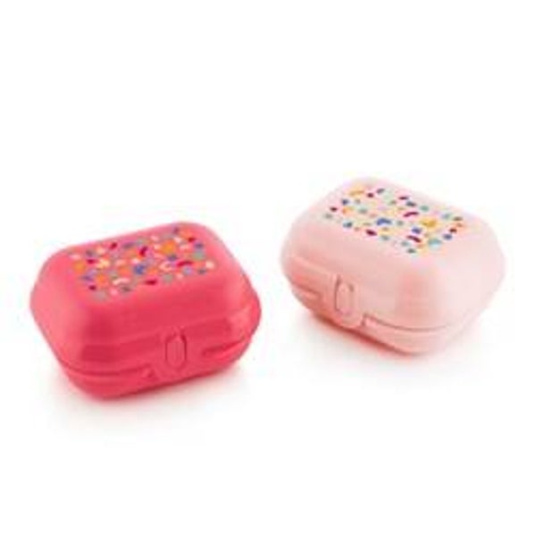 Set smartclips mini rood / roze (2)
