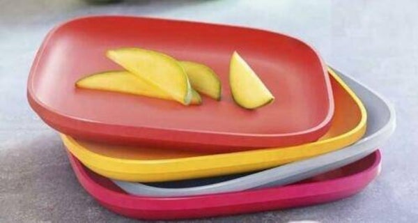 Tupperware Eco+ Bord Vierkant (4)