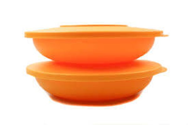 Tupperware Aloha Dubbelbord oranje