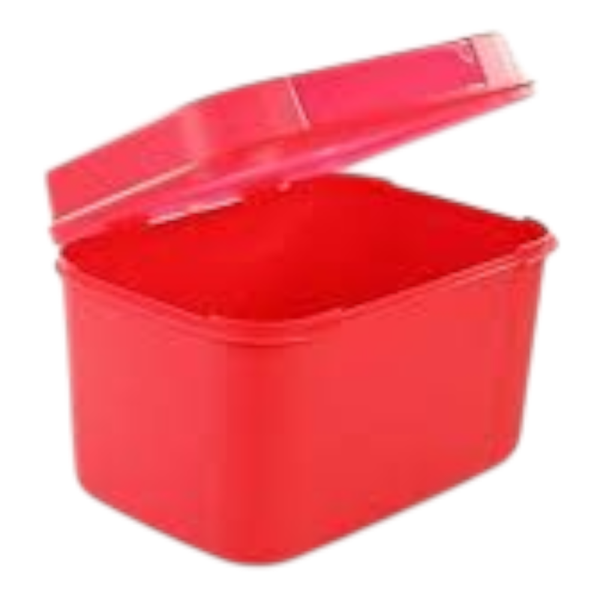 Tupperware Variadoos hoog zwart of rood/roze