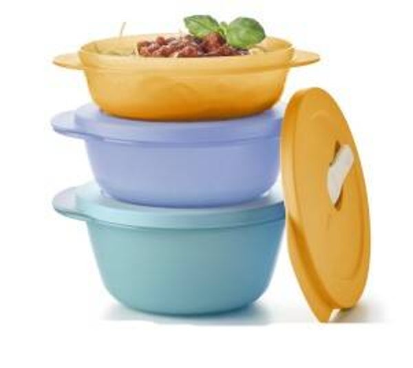 Tupperware Crystalwave set klein (3)