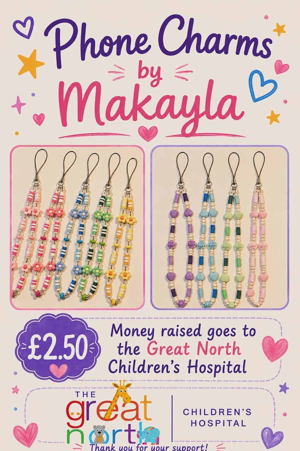 Phone Charms by Makayla