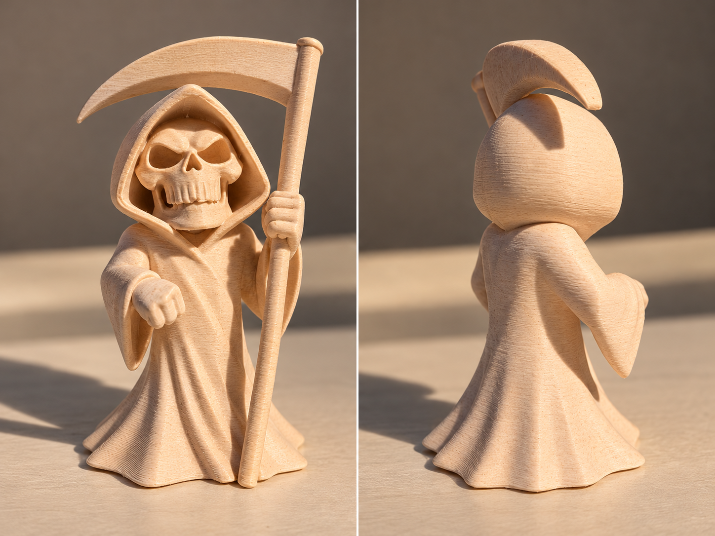 3D PRINTED GRIM REAPER FIGURE