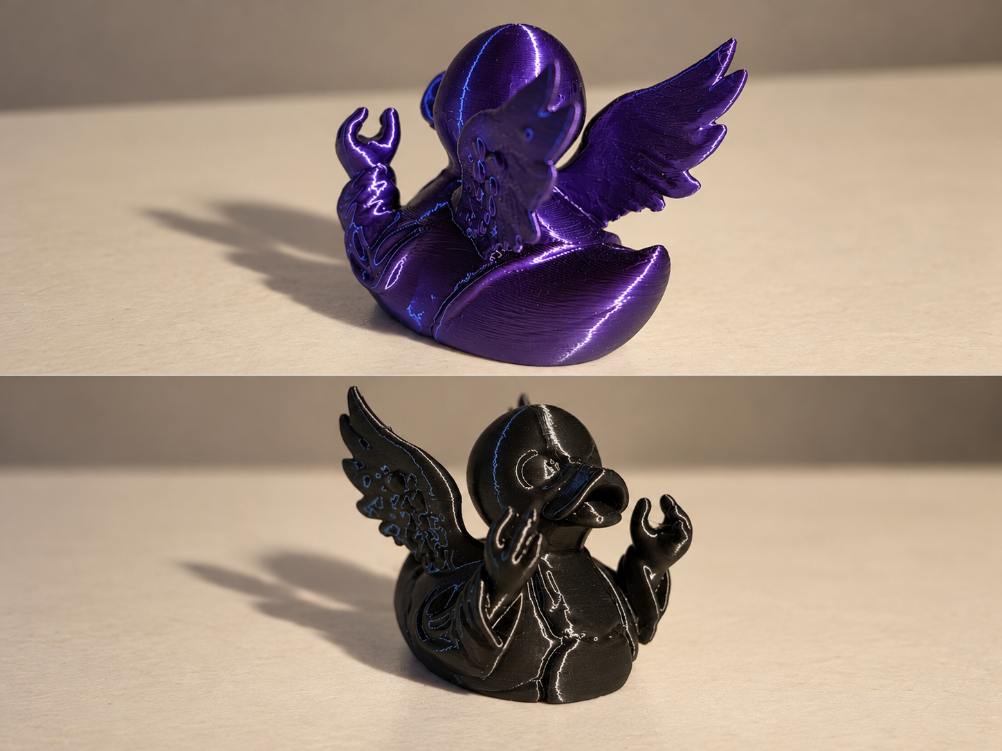 3D PRINTED GOTHIC ANGEL FIGURES