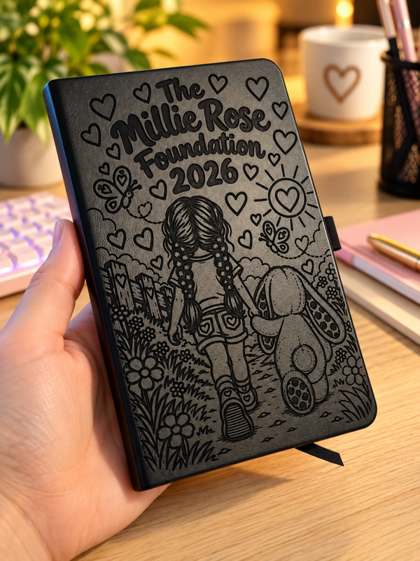 📓 Millie Rose Foundation Notebook – Buddy & Millie