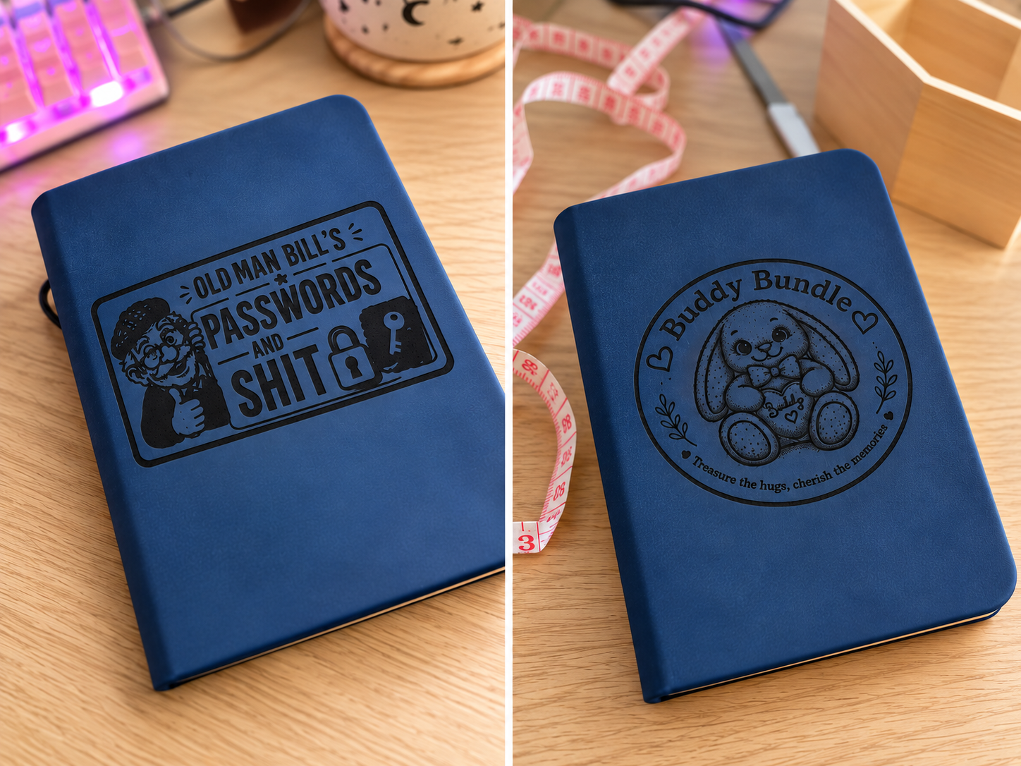 💙 Personalised Mini Notebooks