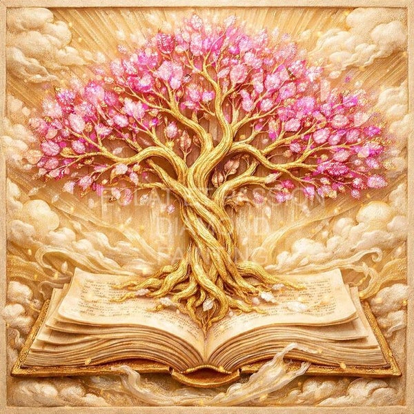 ARBRE DE VIE LIVRE OUVERT
