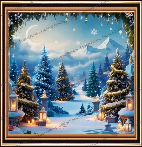 Paysage enneigé