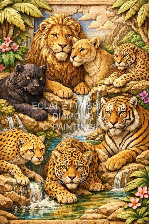 Les Seigneurs de la Jungle au Bord des Cascades
