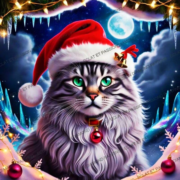 Chat de noël