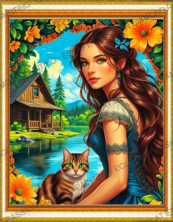 GABRIELA ET SON CHAT