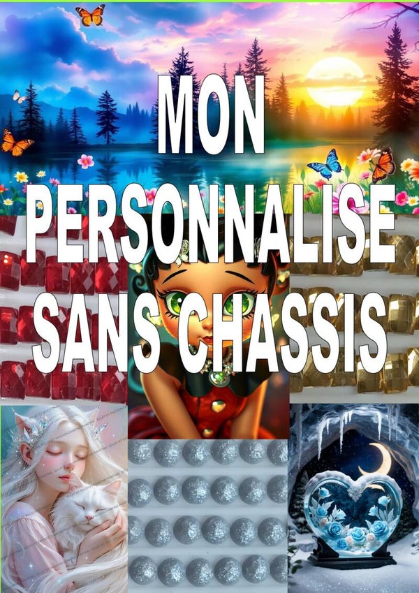 Diamond Painting Personnalisé (sans châssis)