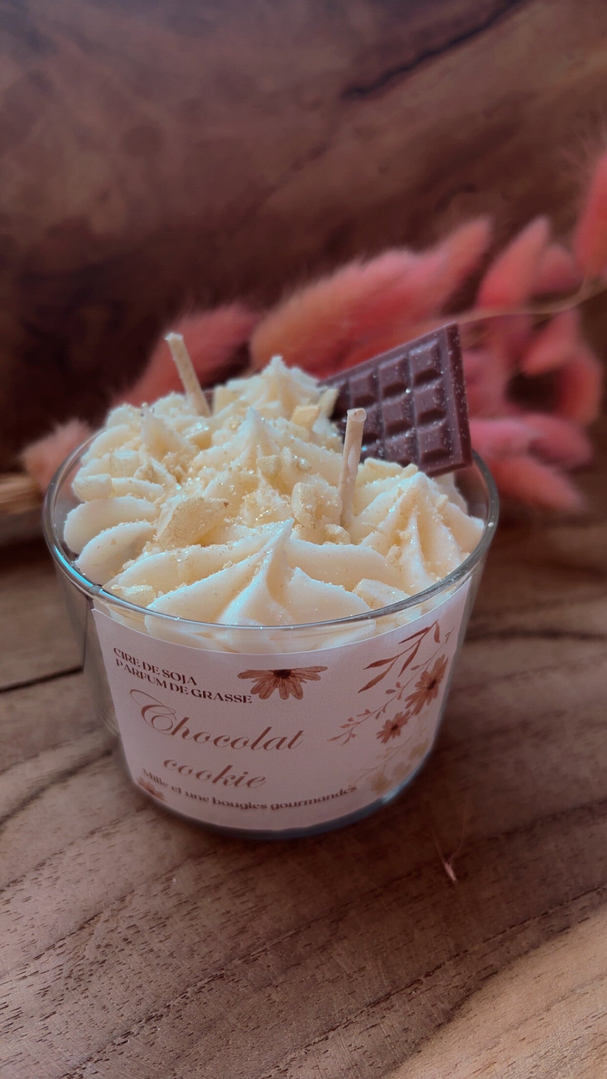 Bougie gourmande Chocolat cookie
