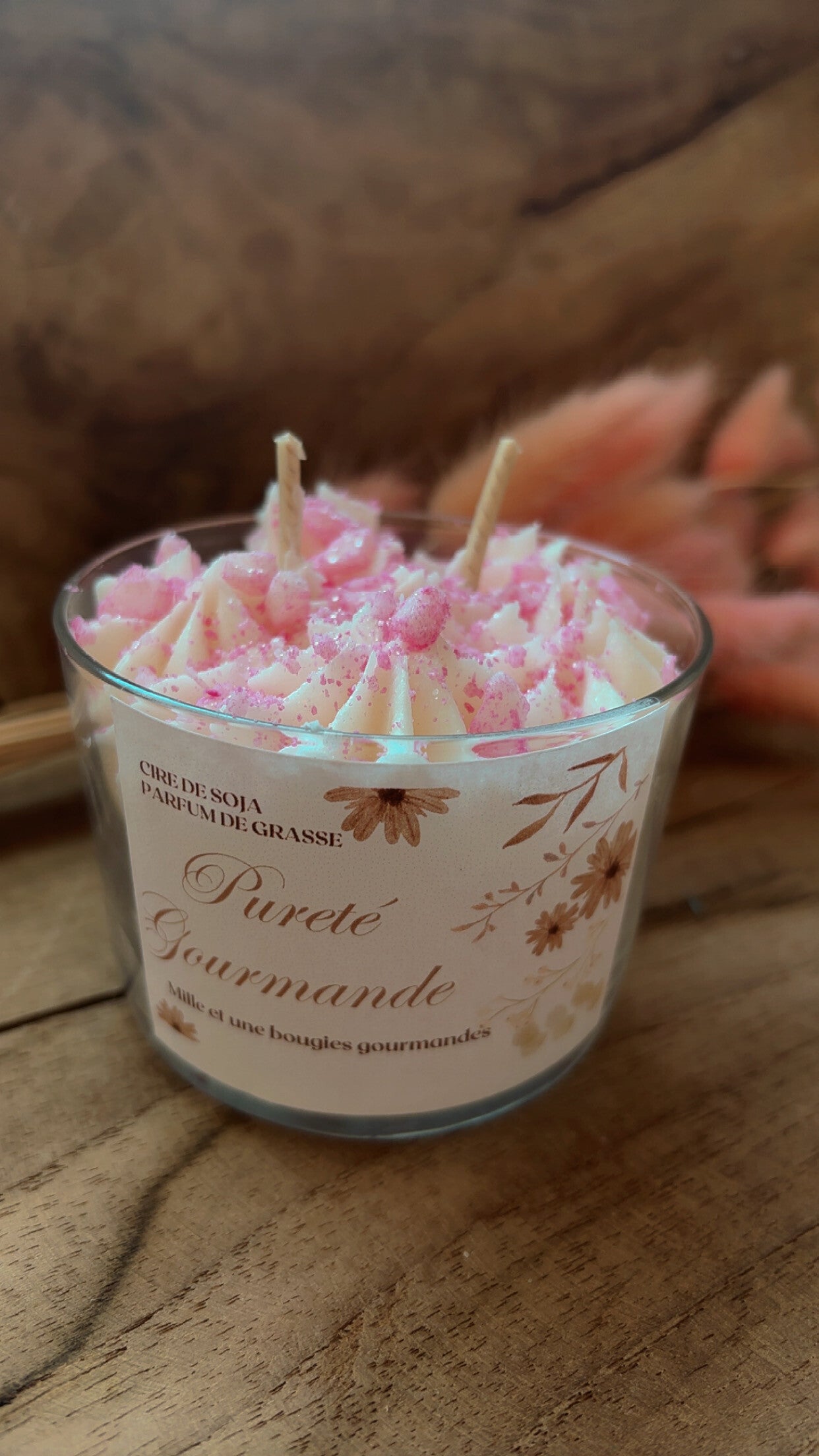 Bougie gourmande Pureté gourmande