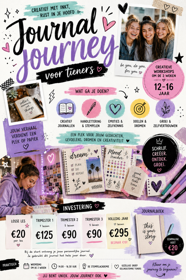 🌈 Journal Journey voor Tieners