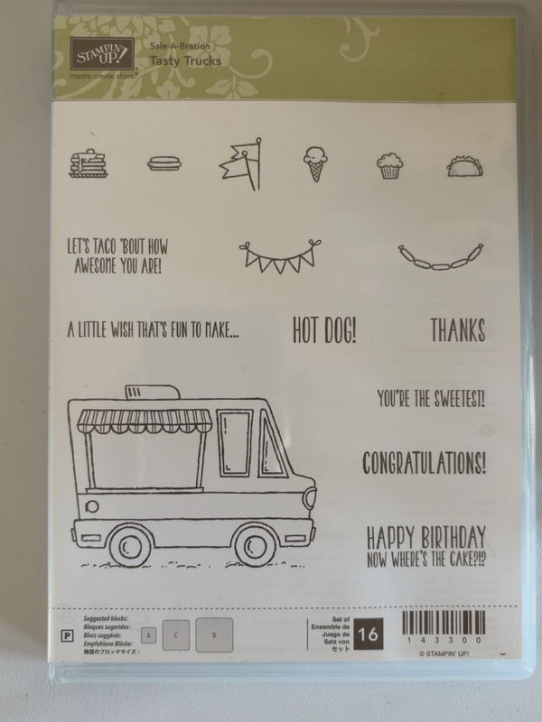 🚚 Tasty Trucks – stempelset